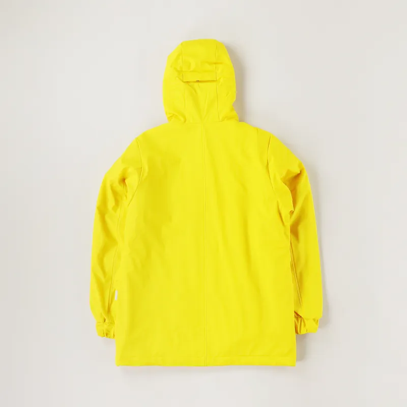 Rains Quilted Waterproof Parka Yellow