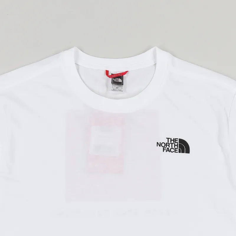 The North Face Red Box T Shirt White-3