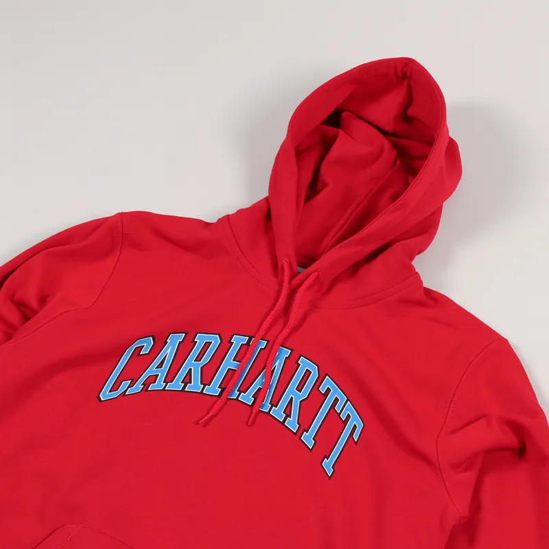 Mens red deals carhartt hoodie