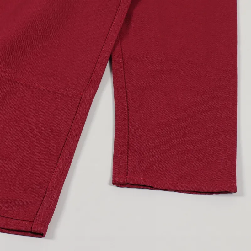 Uskees Zip Over Shirt Red-6