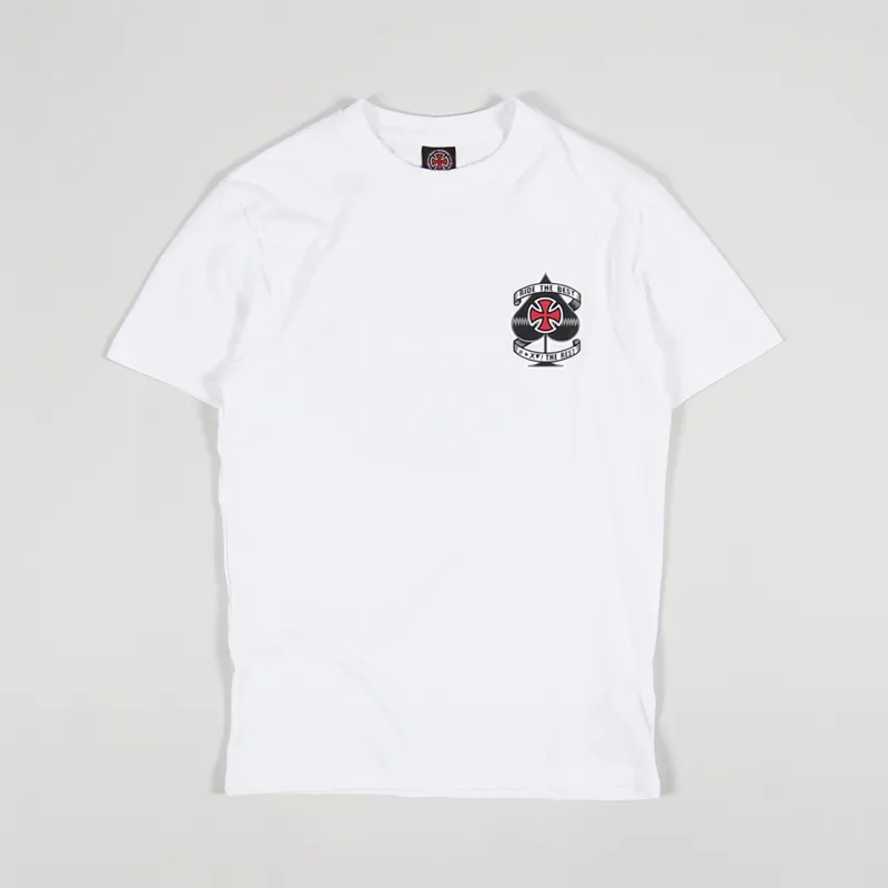 Independent Ante T Shirt White-1