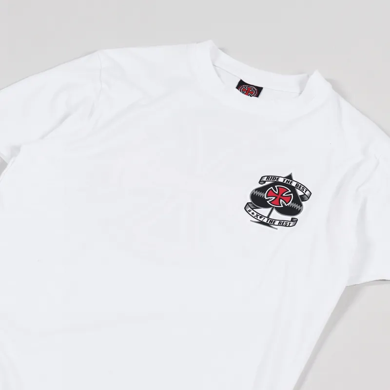 Independent Ante T Shirt White-3