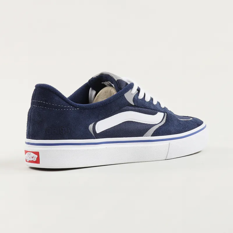 Vans Rowley Rapidweld Shoes Navy White-8
