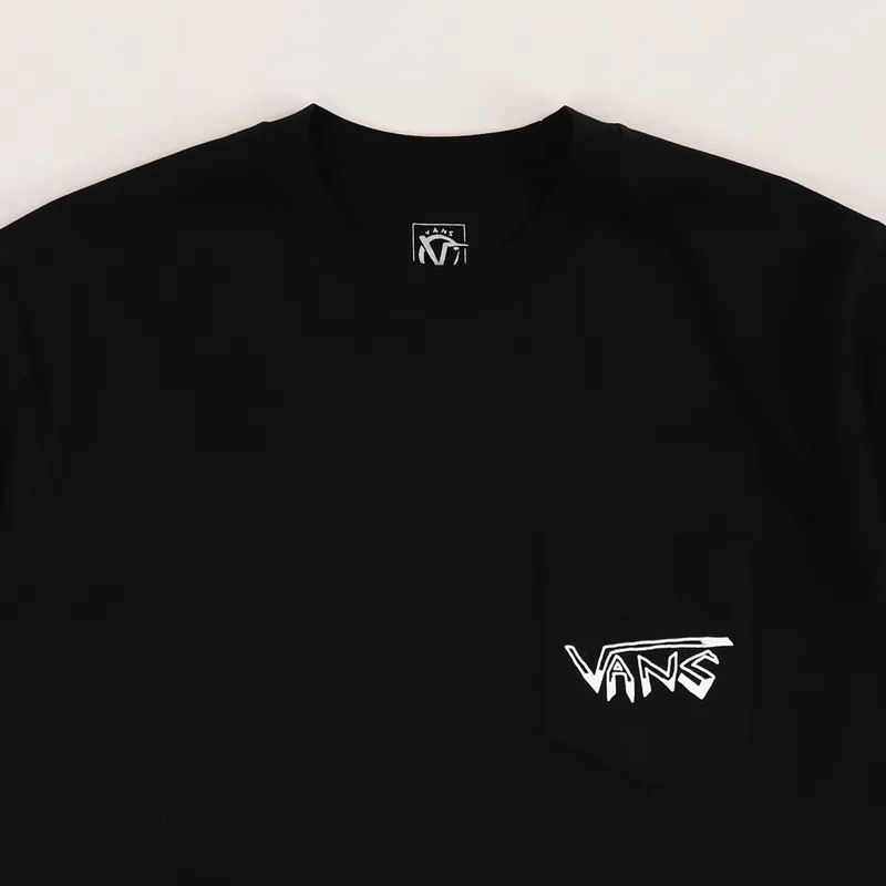 Vans Rowan Zorilla Skull T Shirt Black-2
