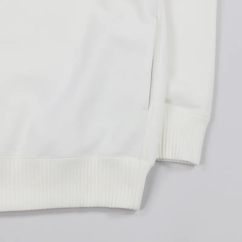 Nanamica Shawl Collar Sweat Off White-2