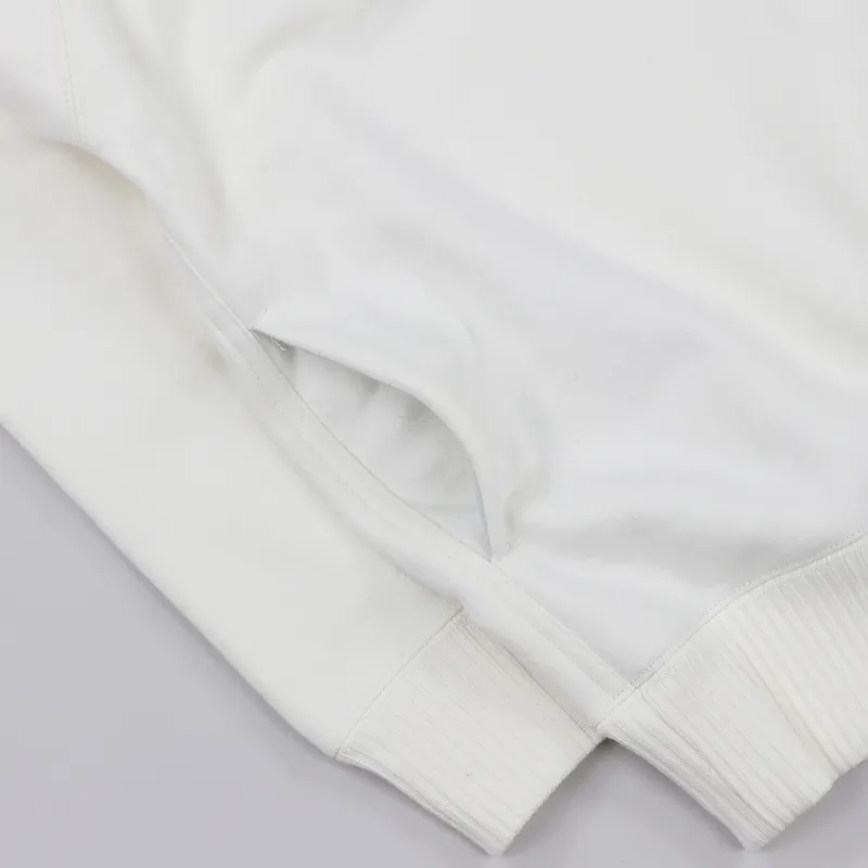 Nanamica Shawl Collar Sweat Off White-3