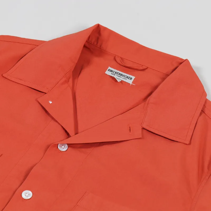 Knickerbocker Comma Camp Shirt Chilli-4