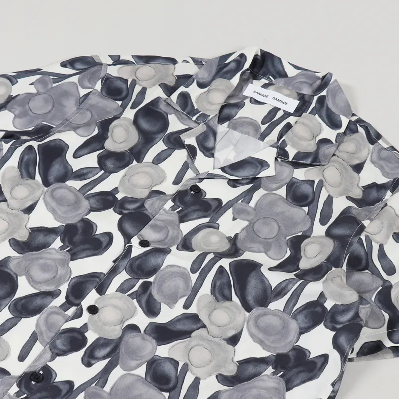 Samsøe And Samsøe Einar SX Shirt AOP Big Flower-1