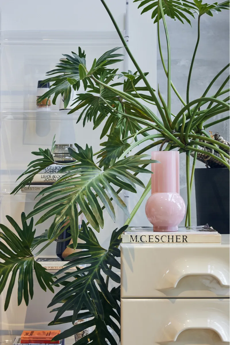 HKLIVING Glass Vase Flamingo Pink-4