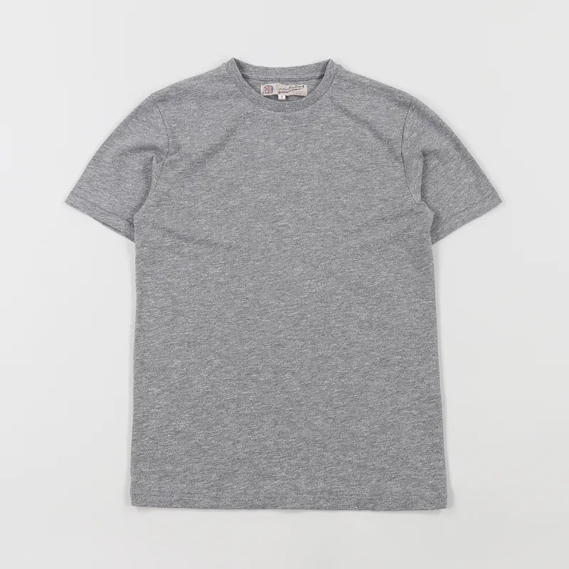 Eat Dust Skull T Shirt Grey Melange-1