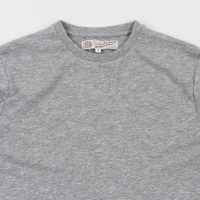 Eat Dust Skull T Shirt Grey Melange-2