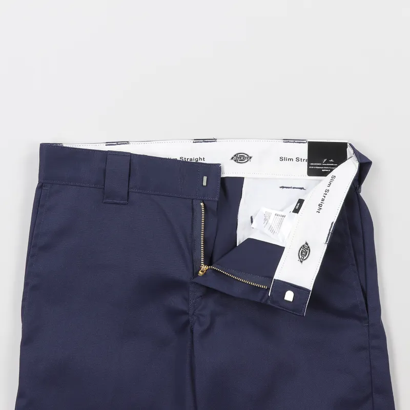 Dickies 273 Slim Straight Work Shorts Navy-2