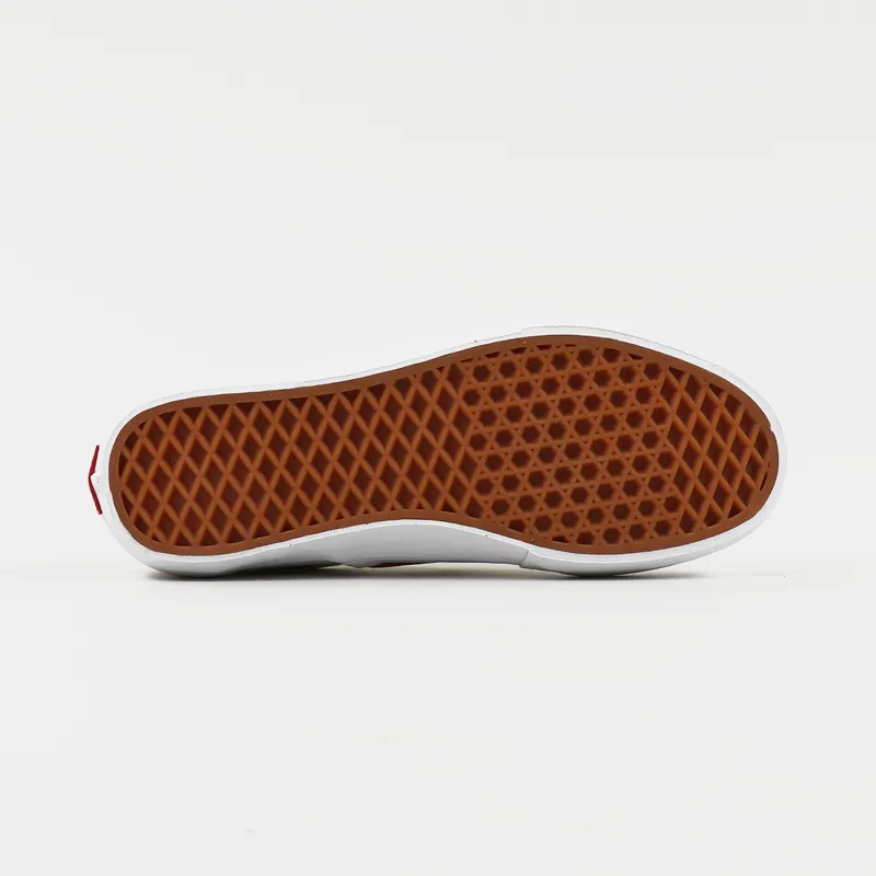 Vans Slip-On Pro Shoes Checkboard Mineral Red-7