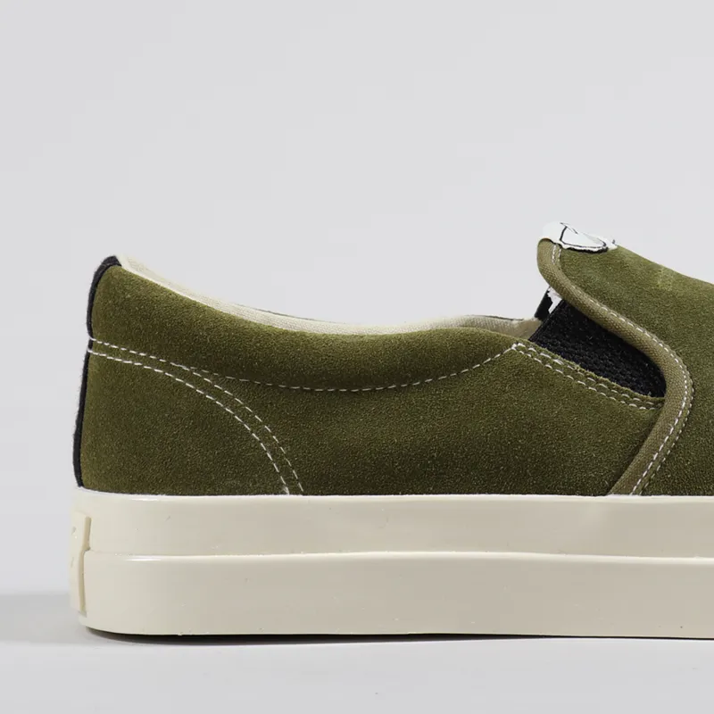 Stepney Workers Club Lister Shoes Suede Military-1