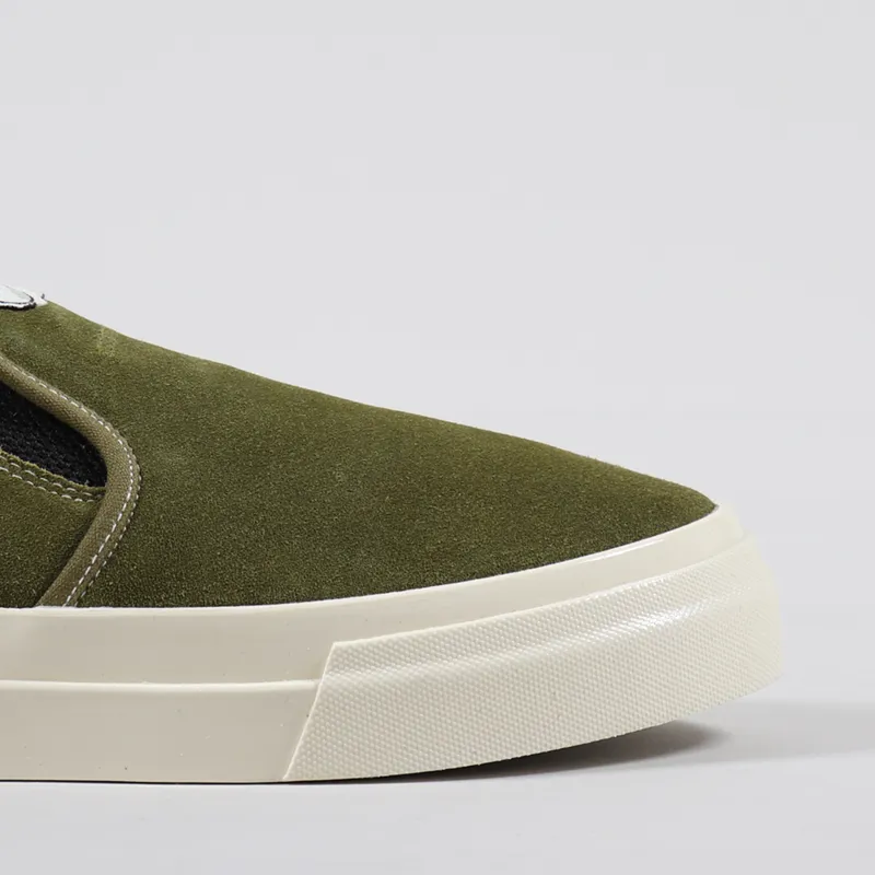 Stepney Workers Club Lister Shoes Suede Military-2