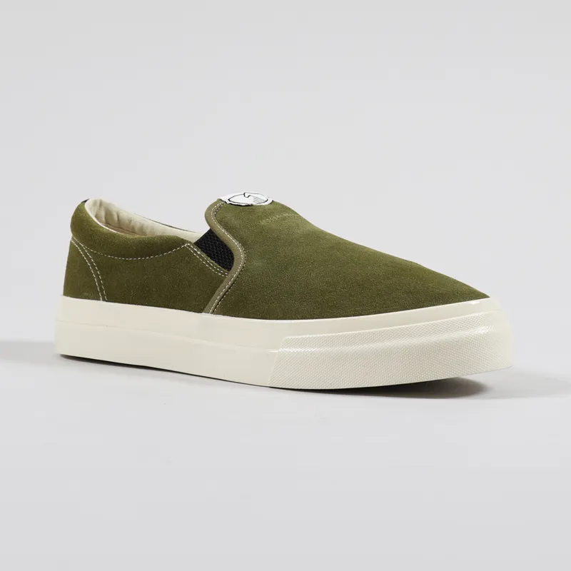 Stepney Workers Club Lister Shoes Suede Military-4