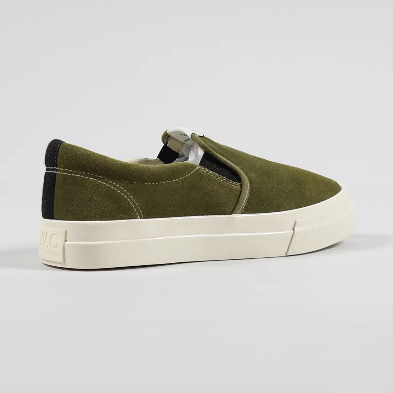 Stepney Workers Club Lister Shoes Suede Military-5