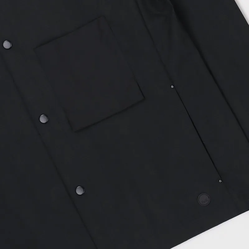 Folk Stack Jacket Soft Black-3