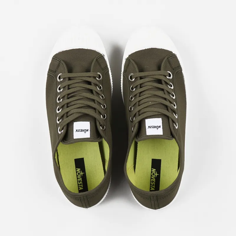 Novesta Star Master Shoes Military Green White-6