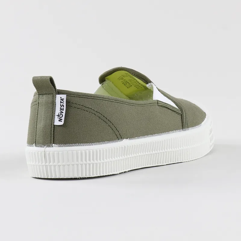 Novesta Star Slip On Shoes Military-5