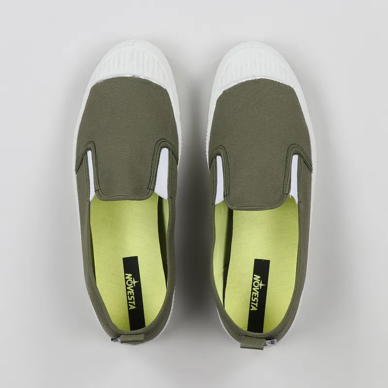Novesta Star Slip On Shoes Military-6