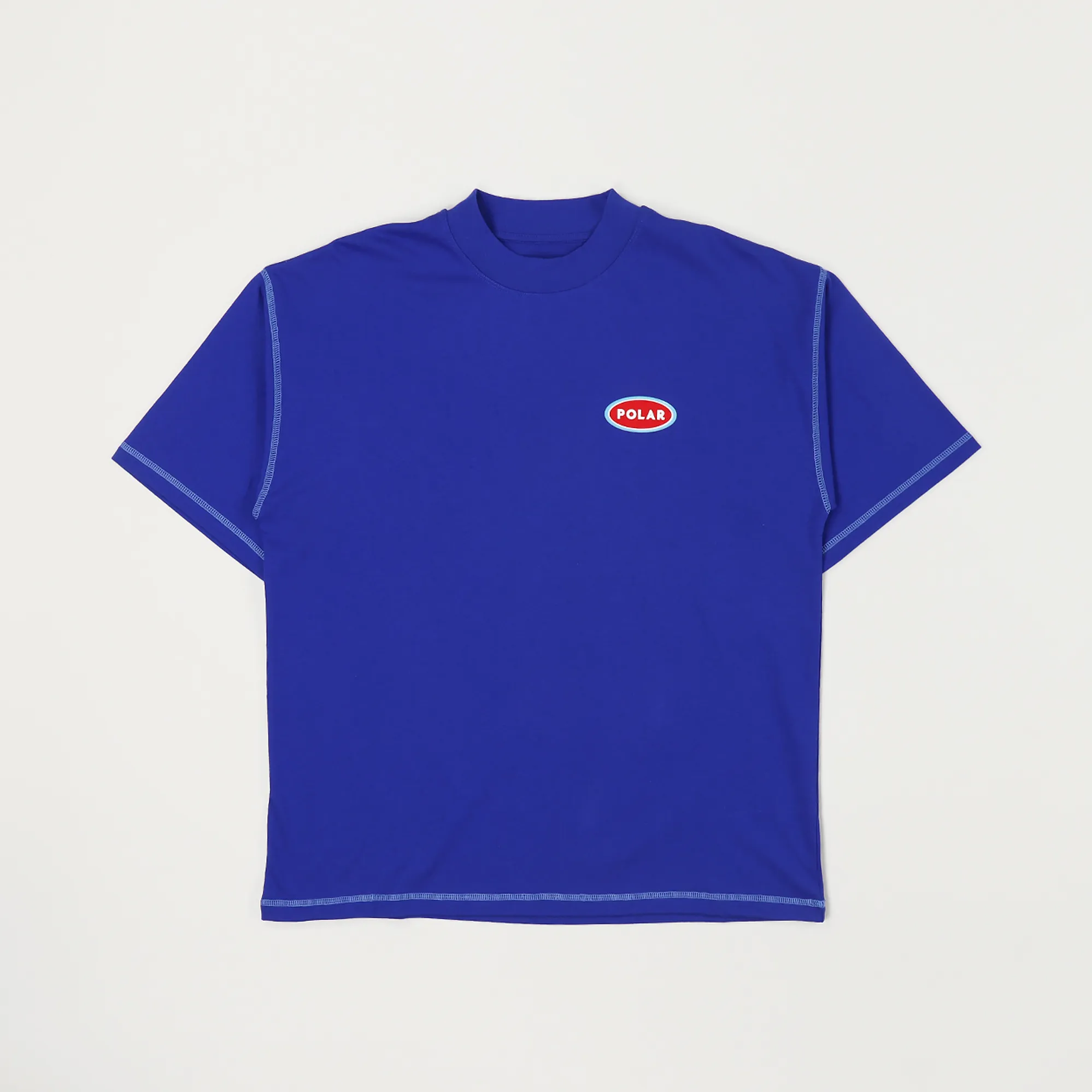 Mens Tshirt Polar Surf Tee Polar Skate Station Logo Surf T Shirt