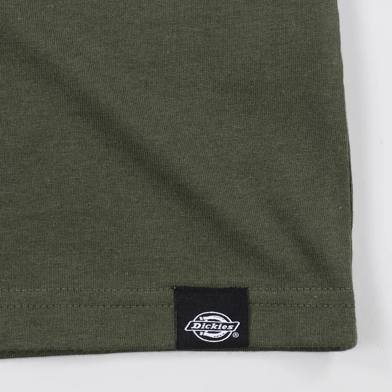 Dickies Stockdale T Shirt Dark Olive-2