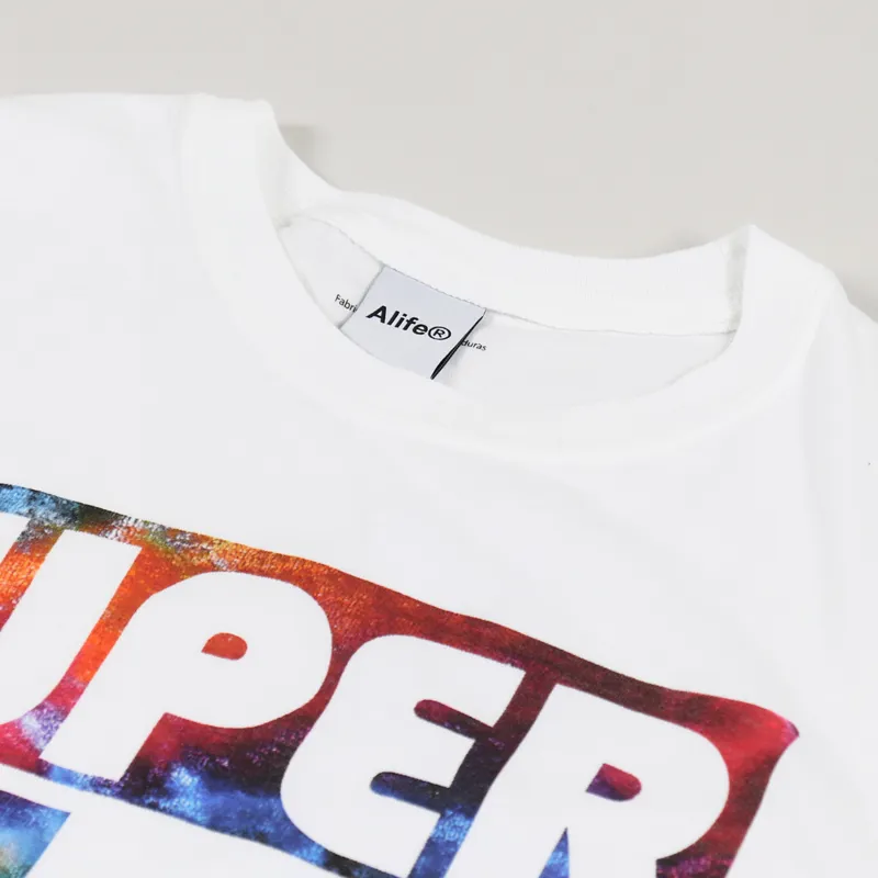 Alife Hi Fi T Shirt White Tie Dye-3