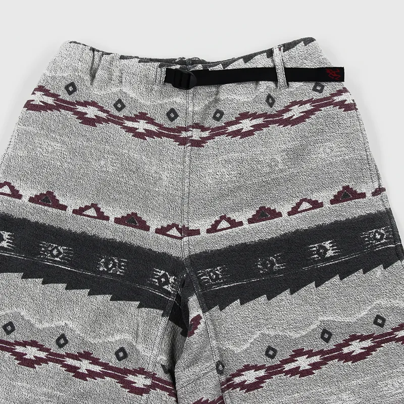 Gramicci Mens Climbing Sweatpant Pattern G Shorts Native Grey