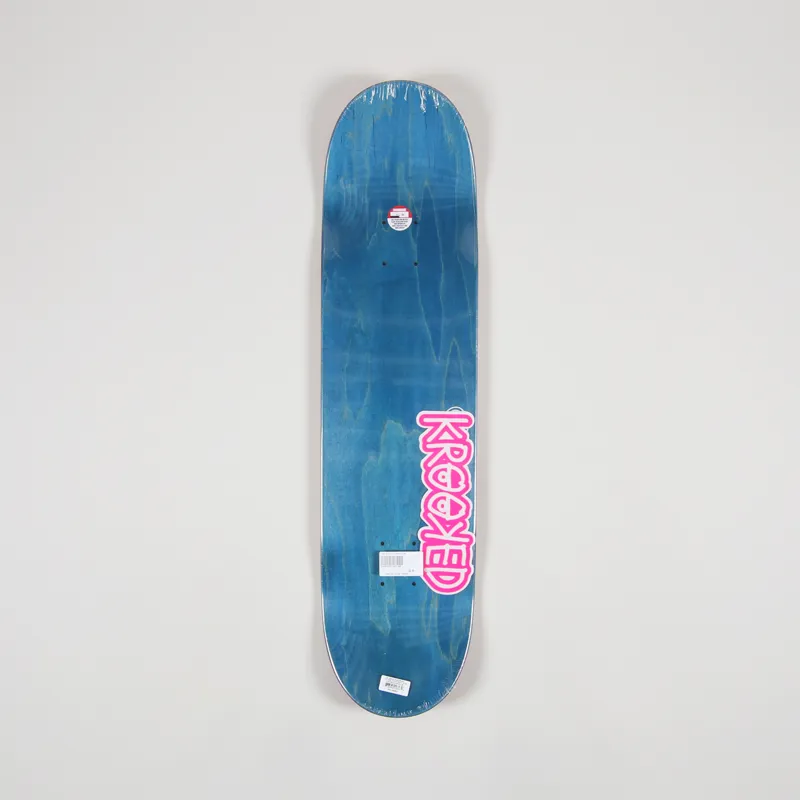 Krooked Team Eyes Deck Yellow Red 8.06 Inch-1