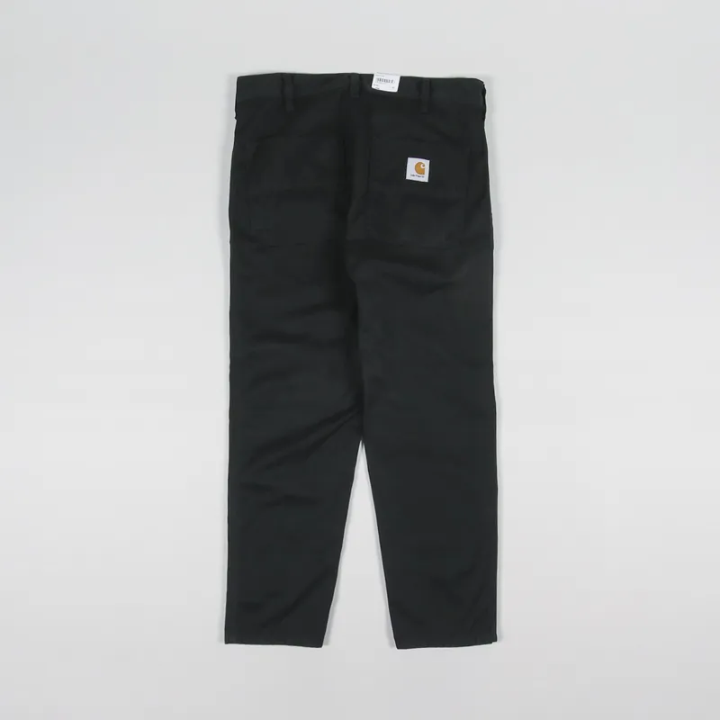 Carhartt WIP Abbott Pant Black Millington Twill-1