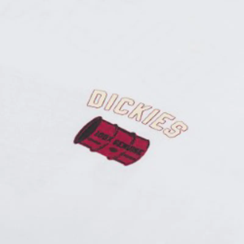 Dickies Service Crew T Shirt White-5