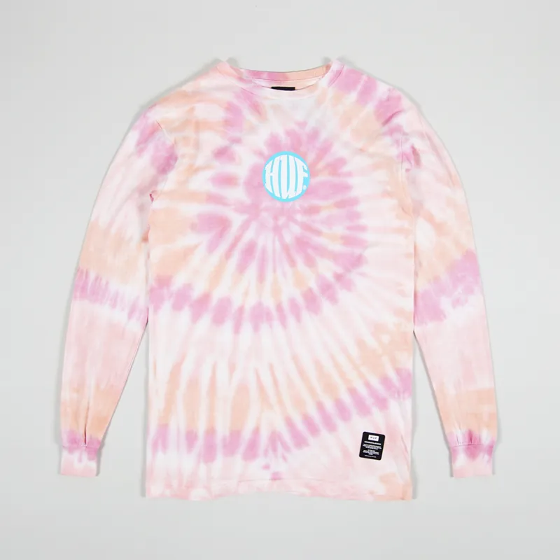 huf worldwide tie dye shirt