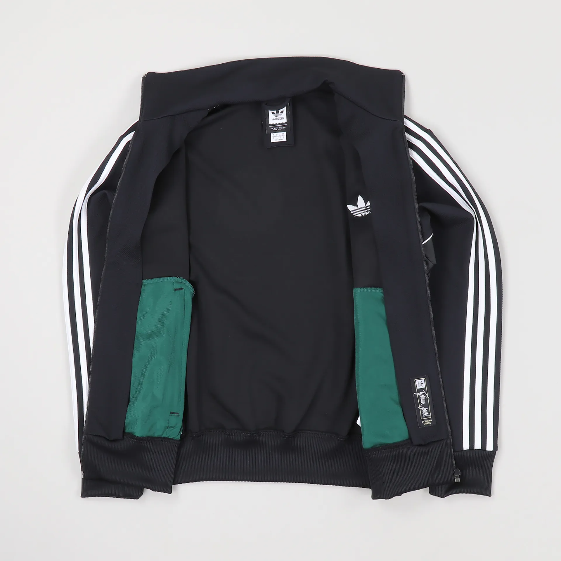 Adidas Skateboarding Mens TJ Firebird Track Jacket Black White