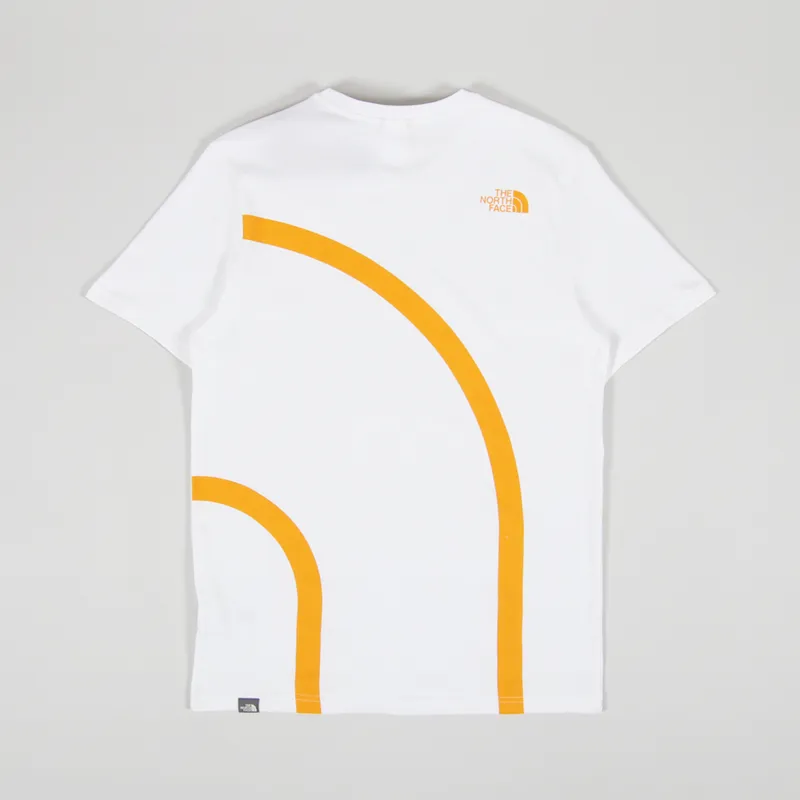 The north face orange t shirt hotsell
