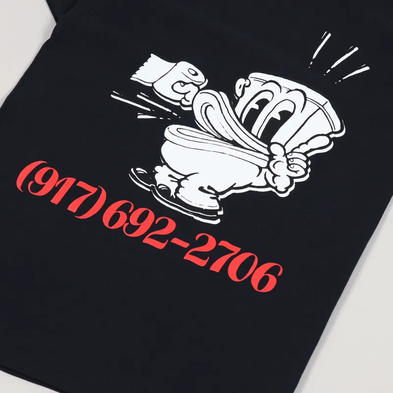 Call Me 917 No Shit Dialtone T Shirt Black-1