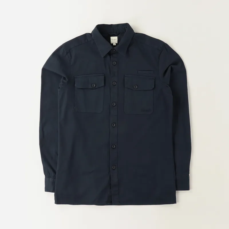 howies Toledo Work Shirt Dark Navy