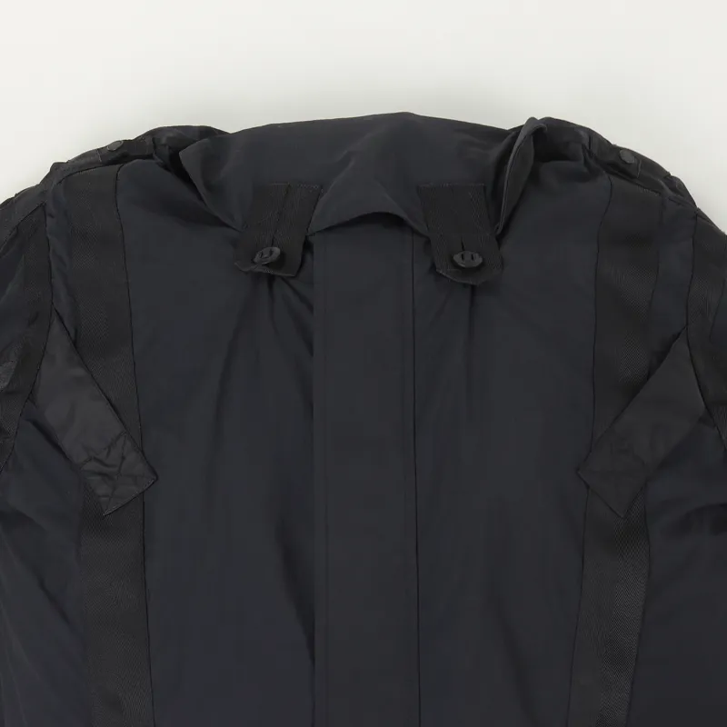 Maharishi Travel Backpack Jacket Black-10