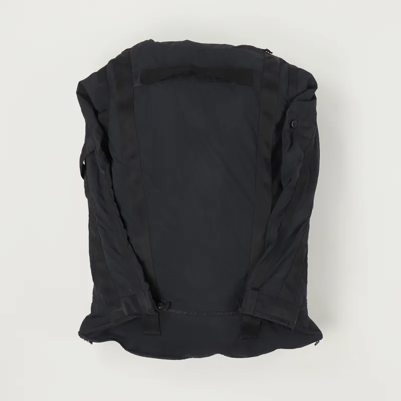 Maharishi Travel Backpack Jacket Black-8