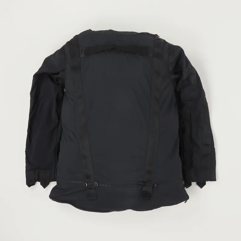 Maharishi Travel Backpack Jacket Black-6