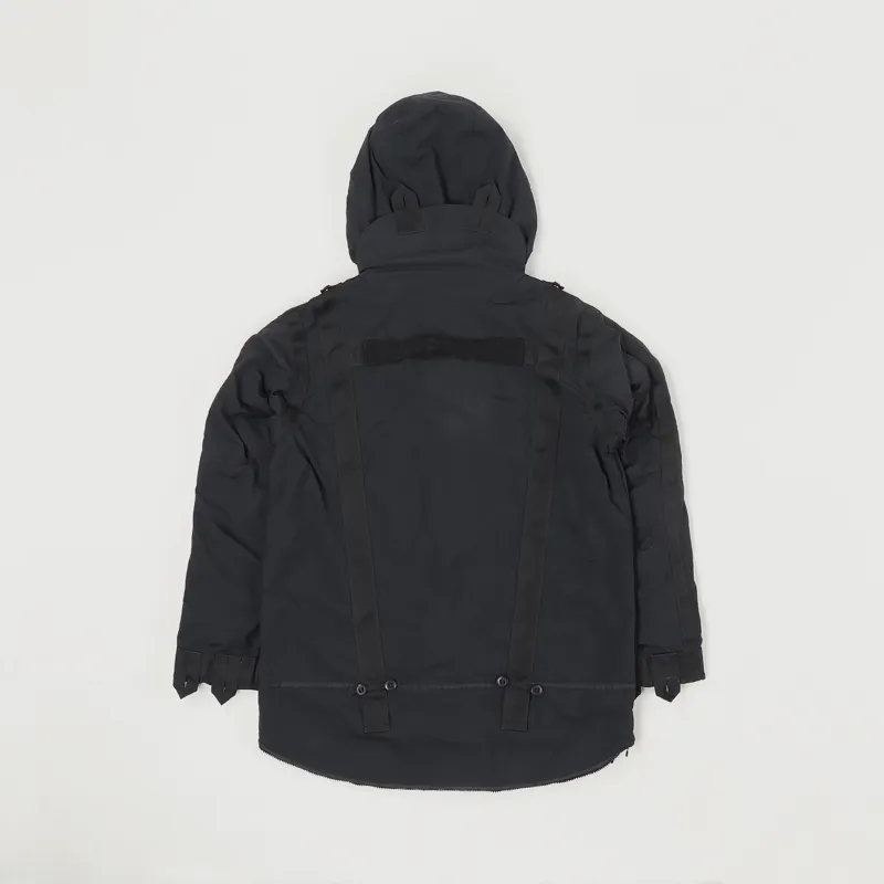 Maharishi Travel Backpack Jacket Black-3