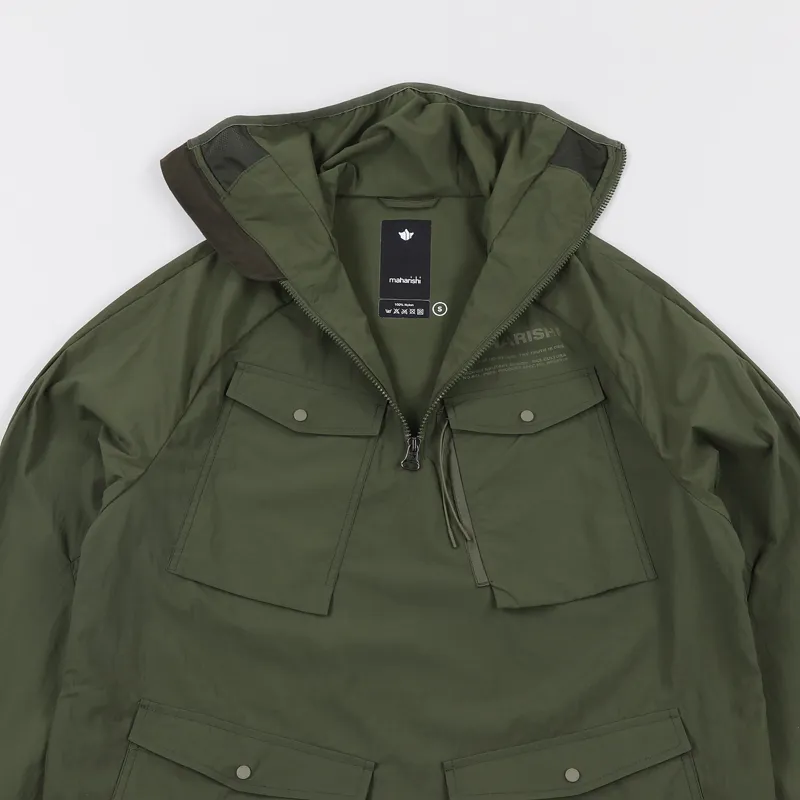Maharishi Travel Cargo Light Jacket Olive-2