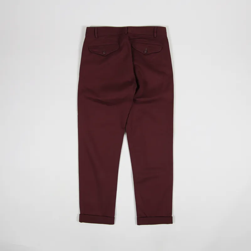 Universal Works Aston Pant Raisin Twill-1