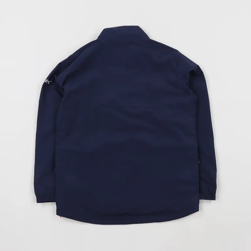 Butter Goods Upwind 1/4 Zip Jacket Navy-5