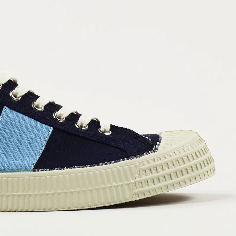 Novesta x Universal Works Star Master Stripe Shoes Navy Sky-2