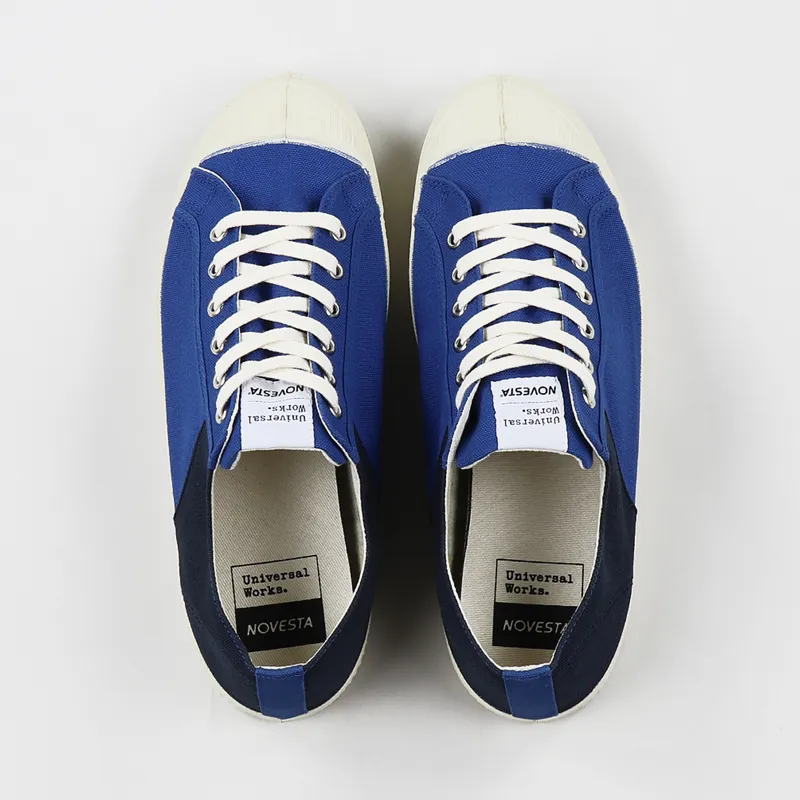 Novesta x Universal Works Star Master Two Tone Shoes Anthracite Azure-6