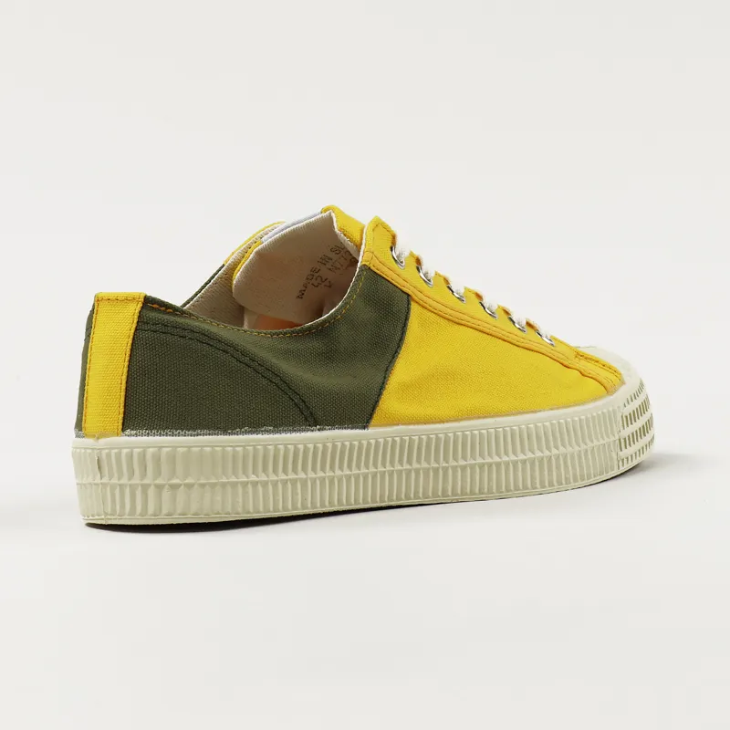 Novesta x Universal Works Star Master Two Tone Shoes Olive Sunshine-5