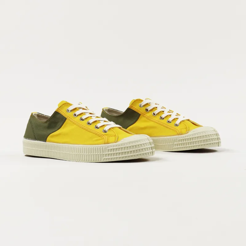 Novesta x Universal Works Star Master Two Tone Shoes Olive Sunshine-3