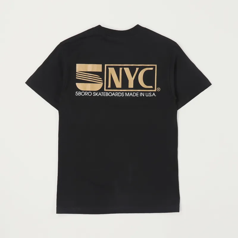 5Boro VHS T Shirt Black