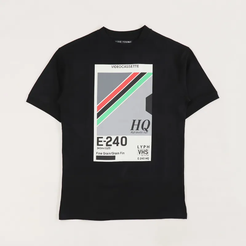 Lyph VHS T Shirt Black